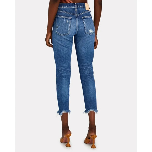 MOUSSY VINTAGE Daleville Skinny Denim Jeans Blue Size 24 - Picture 3 of 10